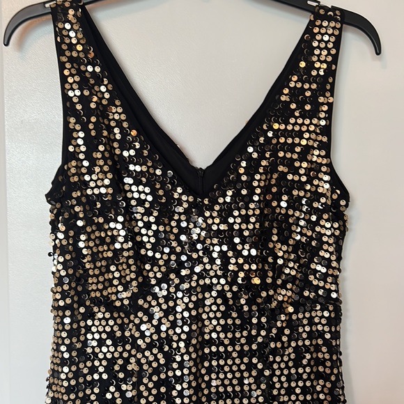 New Years Sequined Night Dress Size 10 - Picture 2 of 6